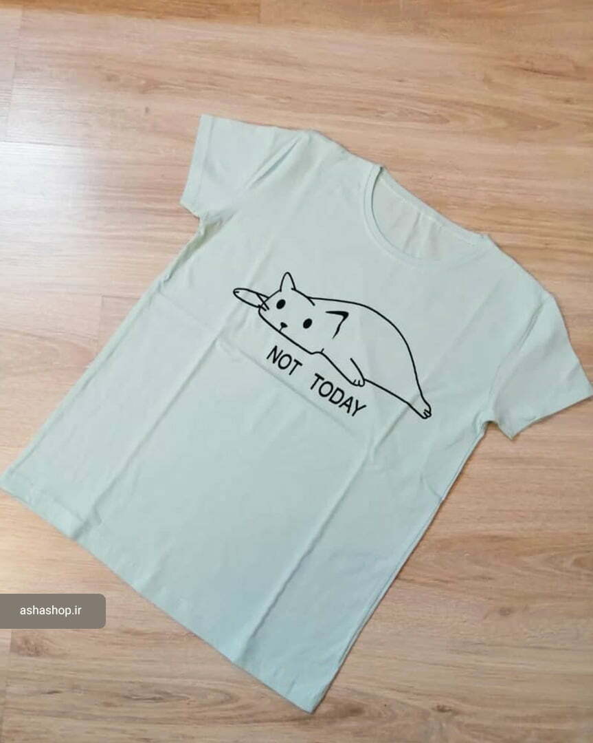 تی شرت گربه خسته