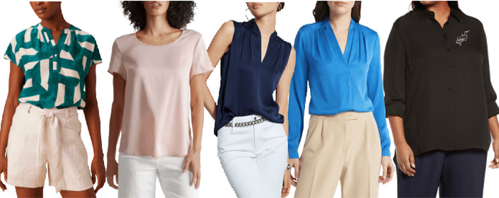 لباس بدون آستین یا آستین بلند بپوشید