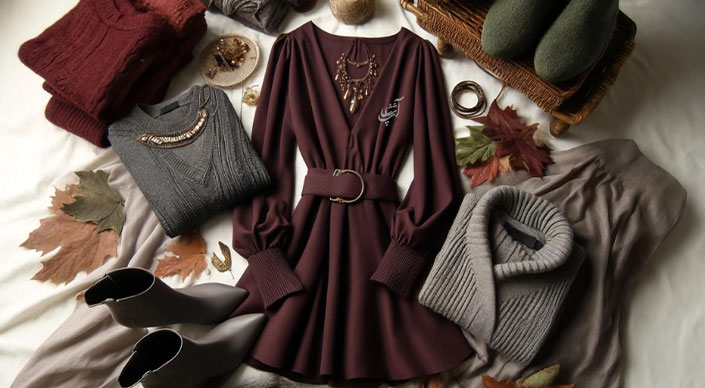 انتخاب لباس با آستین بلند