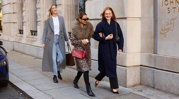 مانتو و پالتوهای بلند بپوشید