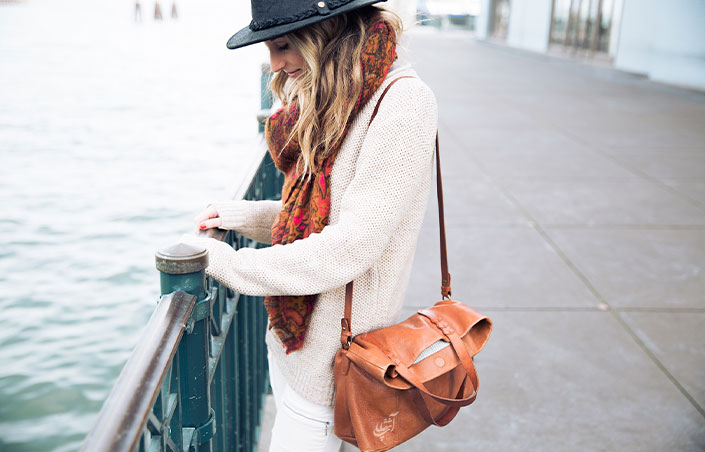 استفاده از کیفهای بزرگ و بلند