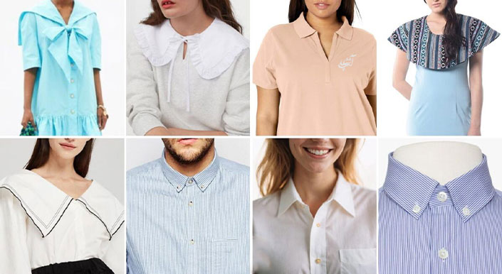 لباس با یقه مناسب انتخاب کنید