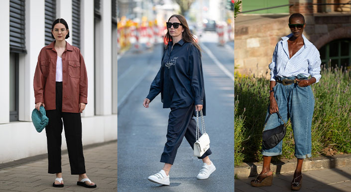 لباس های لش نپوشید