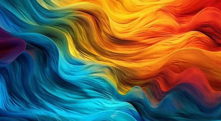 از رنگ‌های روشن استفاده کنید