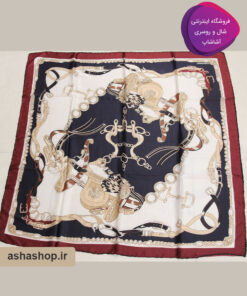  روسری ابریشم طرح ناریا