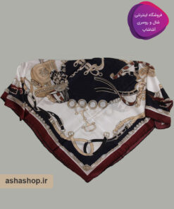  روسری ابریشم طرح ناریا