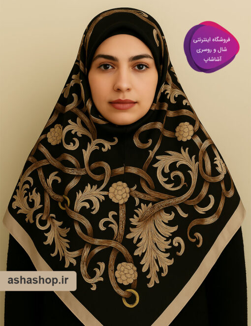 روسری نخی طرح نیلا