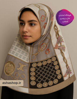 روسری نخی طرح آیلین