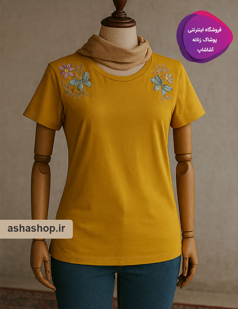 تیشرت طرح گلناز - Image 2