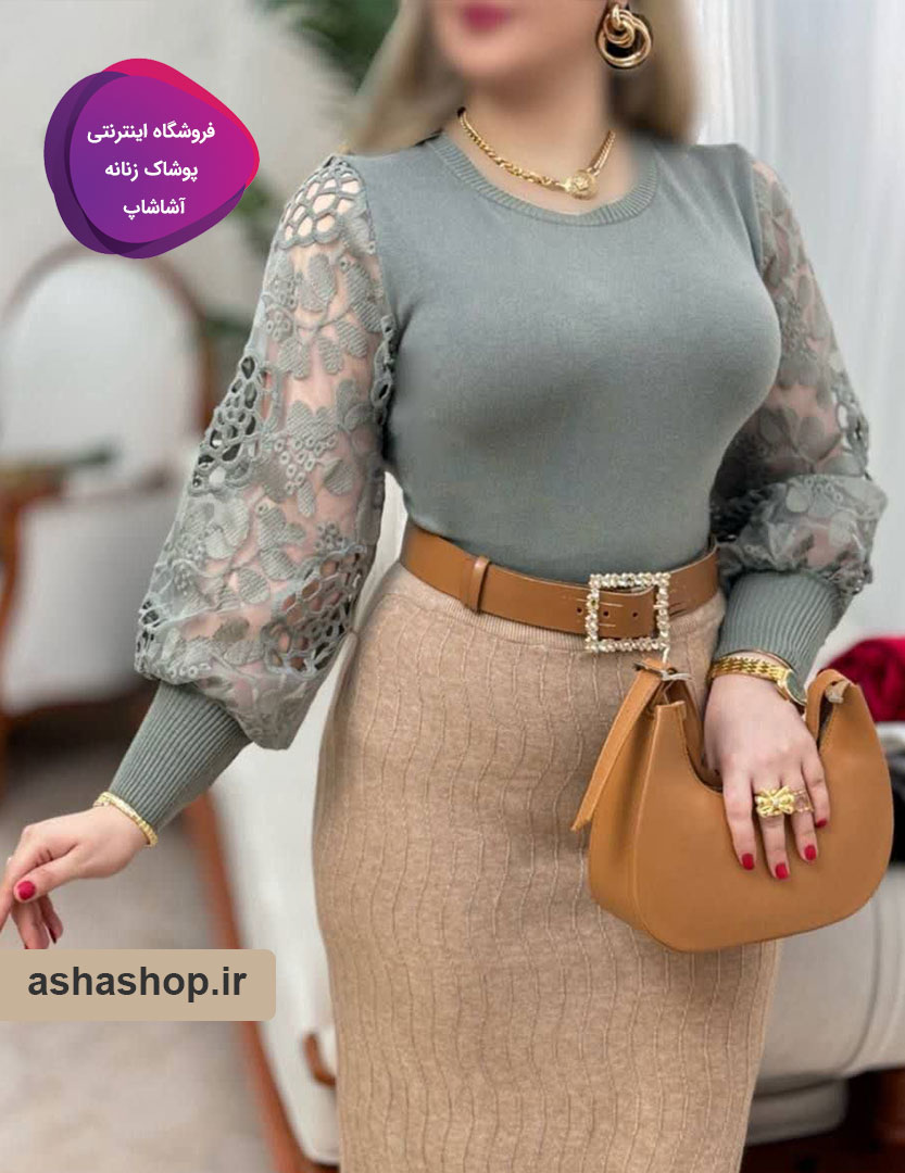 بلوز بافت ماه آفرید