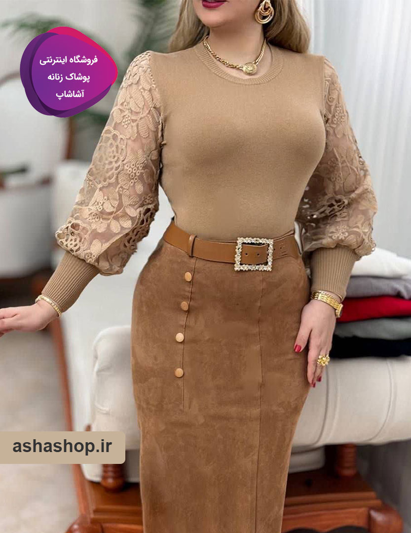 بلوز بافت ماه آفرید - Image 4