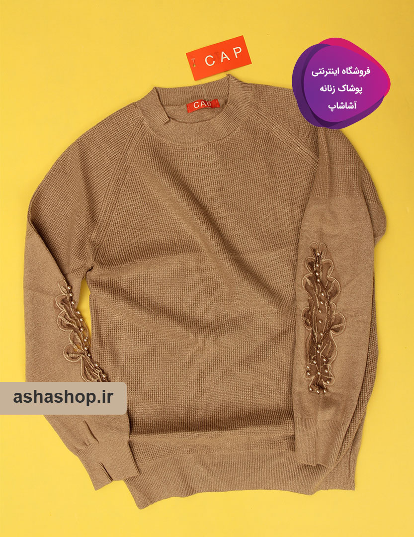 بلوز بافت زنانه مدل روشنگ | لطافت پاییزی با استایل خاص - Image 9