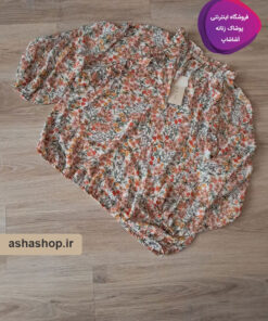 شومیز گلدار طرح کلناز