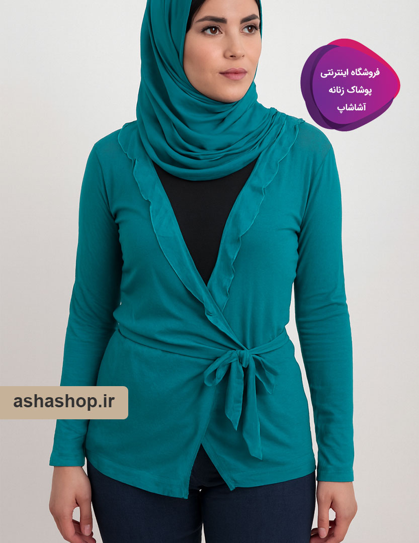 بلوز چپ و راستی مدل ناریا