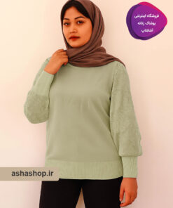 بلوز بافت طرح روژین