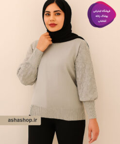 بلوز بافت طرح روژین