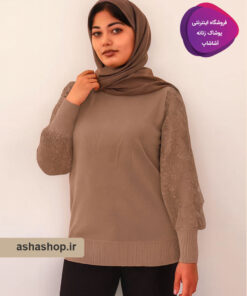 بلوز بافت طرح روژین