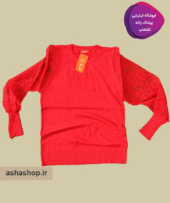 بلوز بافت طرح روژین