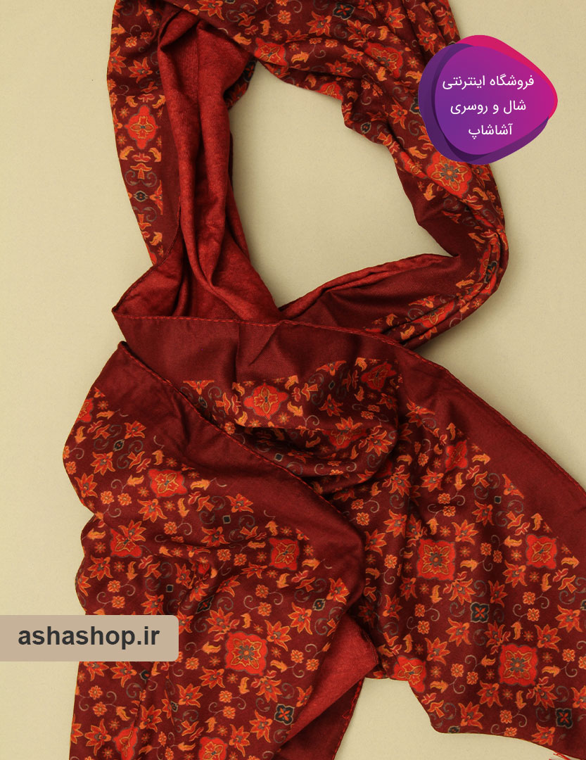 شال دوروی موهر طرح اَنارچهر