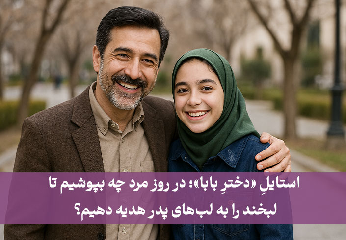 استایلِ «دخترِ بابا»؛ در روز مرد چه بپوشیم تا لبخند را به لب‌های پدر هدیه دهیم؟