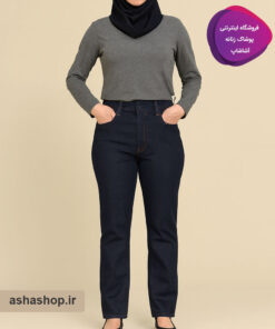 شلوار جین راسته طرح مانا