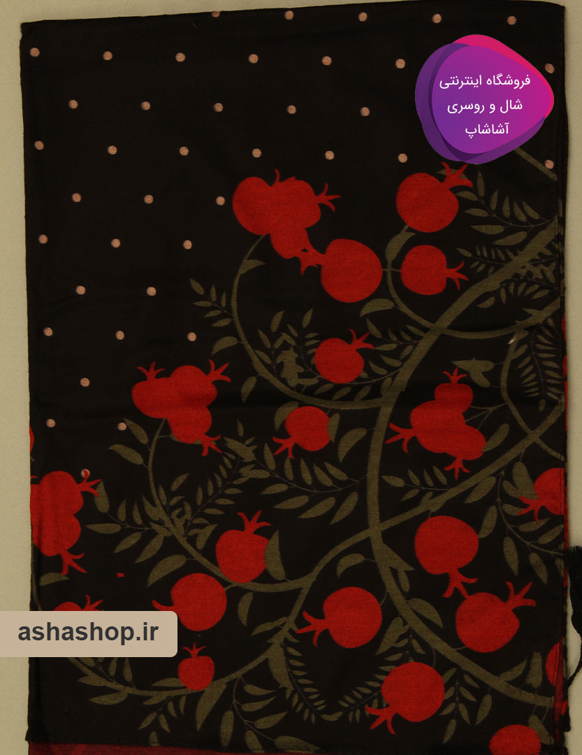 شال دورو طرح نارگل