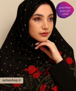 شال دورو طرح نارگل