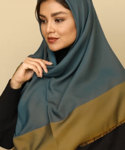 روسری دورو طرح روژان 