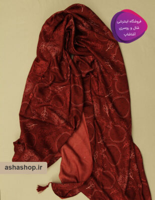 شال دورو یلدایی طرح انارین