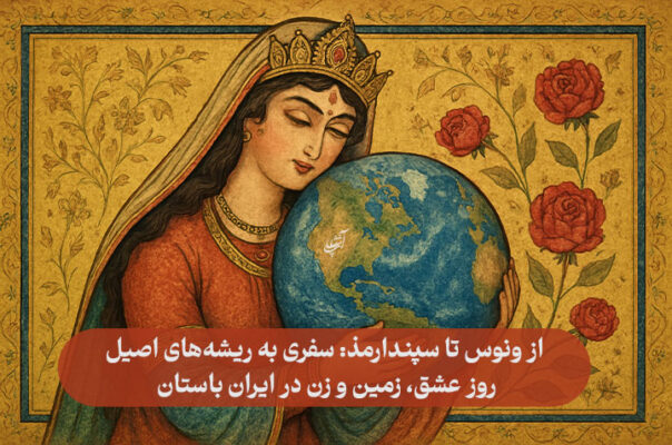 از ونوس تا سپندارمذ: سفری به ریشه‌های اصیل روز عشق، زمین و زن در ایران باستان