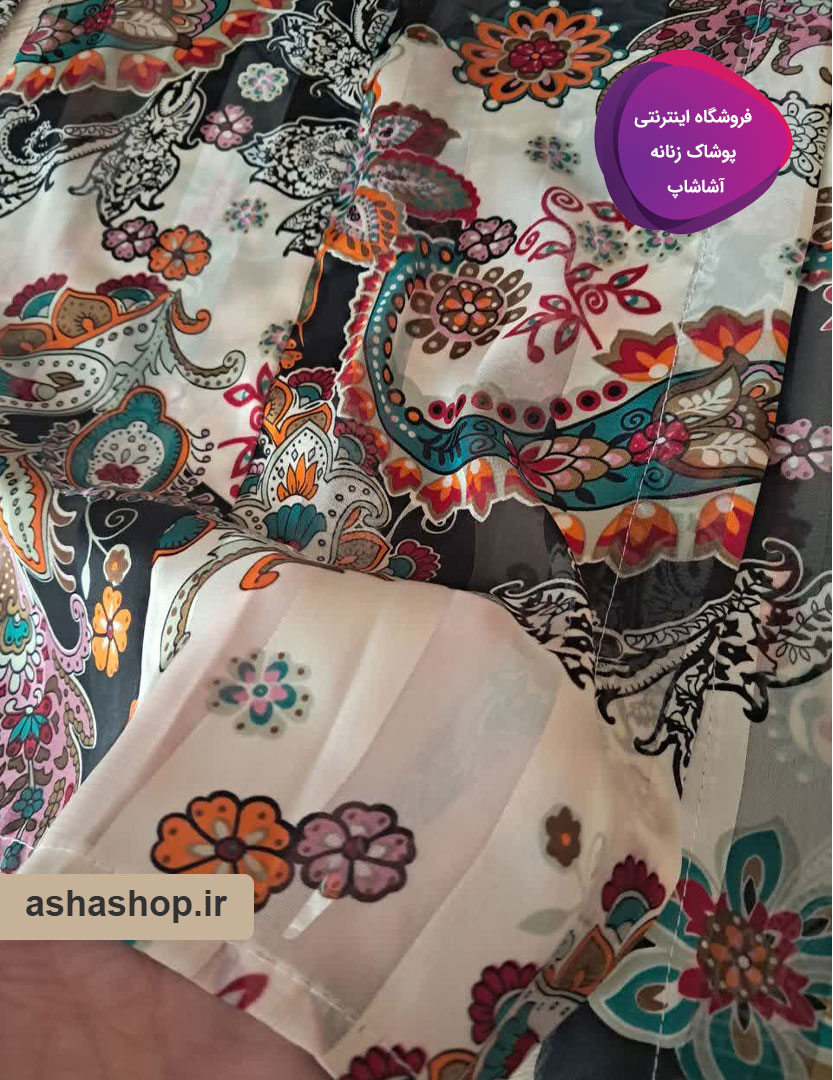 شومیز حریر طرح آوین