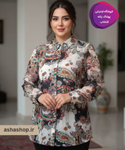 شومیز حریر طرح آوین