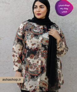 شومیز حریر طرح آوین