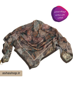 روسری پلیسه طرح ترمه