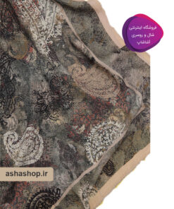 روسری پلیسه طرح ترمه