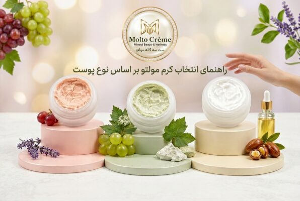 انتخاب کرم بر اساس نوع پوست – راهنمای کامل
